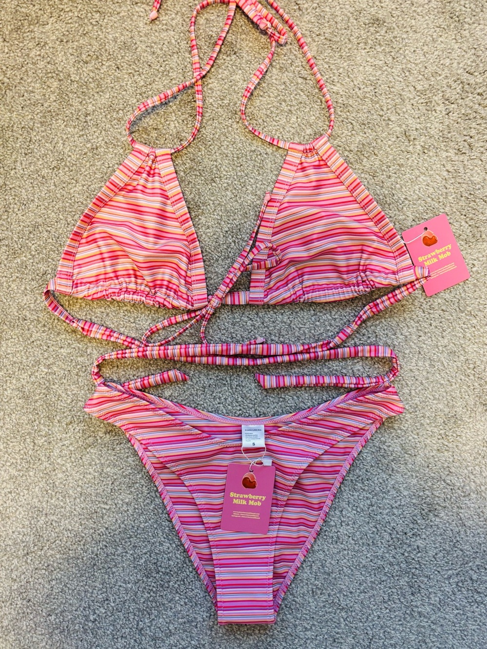 Strawberry Milk Mob Dockside Bikini